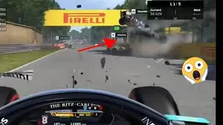 F1 2020 online- crazy crashes and dirty drivers all in one race
