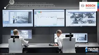 Bosch BVMS Operator Client: Monitor Wall Control