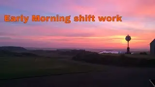 Early morning shift work || Just Eat food delivery job