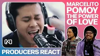 PRODUCERS REACT [ARCHIVE] - Marcelito Pomoy The Power of Love Wish 107.5 Bus Reaction
