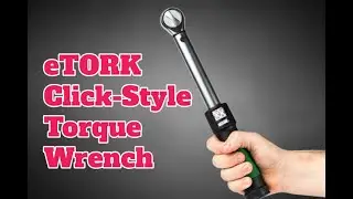 eTORK Click-Style Torque Wrench (3/8-Inch Drive) (50-250 In.-lb, 6-28 N.m)