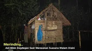 Malam Mencekam.. Saat Menginap di Saung Kang Jaelani Yang Tinggal Menyendiri di Hutan