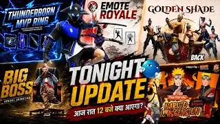 Golden Shade Bundle Return Confirm Date 🔥| Next Mystery Shop | OB55 Update | Free Fire X Naruto