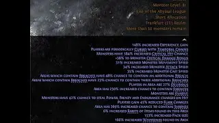 PoE 2 Ritualist T16 6 mods map clearing
