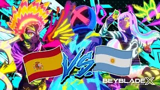 BEYBLADE X OPENING (PROVE) - LATINO VS ESPAÑA