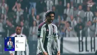 Juventus vs Cagliari | FC26 Serie A | Full Match Gameplay (No Commentary)