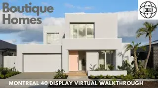 Boutique Homes Montreal 40 Display Home 360 walkthrough