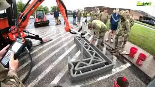 Meet the Super Advanced Equipment X-Hab 3D Concrete Printer