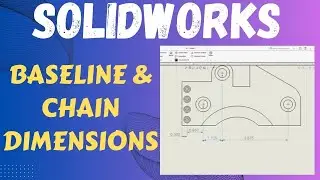 Master SolidWorks Drawings: Baseline & Chain Dimensions Explained!