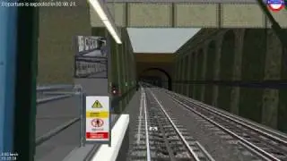 BVE Trainsim Simulator - District Line - High Street Kensington Branch