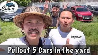 Pullout 5 Cars in the Yard with Mr Suave Team