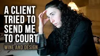 GRAPHIC DESIGN client horror story 😞 || Wine and Design Ep 14