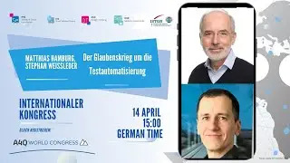 Matthias Hamburg & Stephan Wei&szlig;leder: Der Glaubenskrieg um die Testautomatisierung