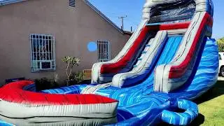 14ft High Tide Water Slide | Fun Jump Express Party Rentals - Norwalk,  CA