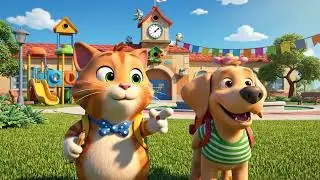 A School Day for the Orange Cat | Cute Cats