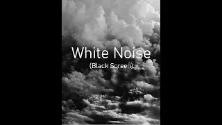 10 Hours White Noise | Black Screen Sleep, Study & Focus Sounds for Anxiety, ADHD & Relaxation