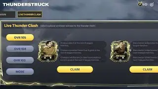 New THUNDERSTRUCK Event is Here! | FC MOBILE 25