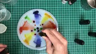 scattered rainbow#diy #epoxydesign #epoxyworld #art