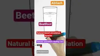 Boost Your Blood Circulation Naturally! Science Backed Tips of Beetroot? #AbSach #boost #Circulation