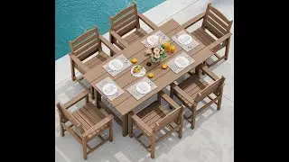 Why Is The Serwall 7-Piece Patio Dining Set The Best Choice For Outdoor Dining?