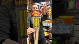 Thunder Rockets The most asked for #fireworks at Middleton #fireworkshop #manchester