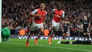 Alexis Sanchez all 25 goals for Arsenal 14/15