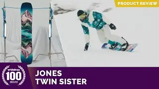 Jones Twin Sister 2023 Women's Snowboard Review