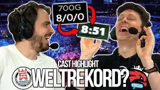 WELTREKORD? | 8/0/0 in 8 Minuten! | Cast Highlight mit Tolkin | EINS vs AFW