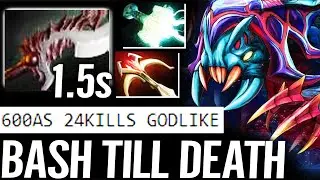 🔥 WEAVER BASHER WTF GODLIKE 24KILLs &mdash; Daedalus + Mjollnir Monster Carry by Matthew Dota 2 Pro