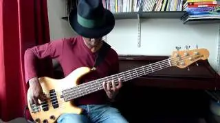 Minor Pentatonic Lick - Michael Mondesir Bass- Quick Transcription 3