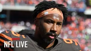 Myles Garrett's indefinite suspension upheld, Maurkice Pouncey's reduced to 2 games | NFL Live
