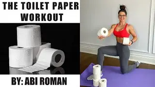 THE TOILET PAPER WORKOUT | Fun at-home workout during quarantine 🏠