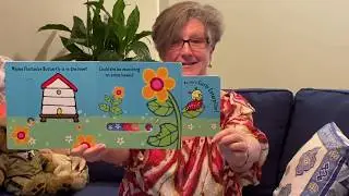Reading Flutterby Butterfly with Ms. Lynn