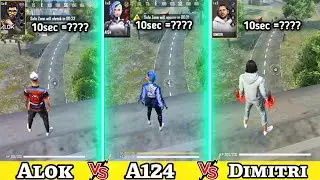 ALOK VS A124 VS DIMITRI CHARACTER ABILITY TEST - para SAMSUNG A3,A5,A6,A7,J2,J5,J7,S5,S6,S7,S9,A10