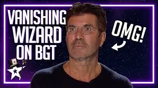 Magician DISAPPEARS In Front Of Judges on Britain's Got Talent!