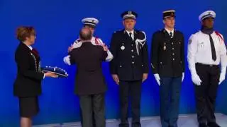 Cérémonie de remise de médailles de la  sécurité intérieure