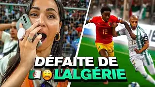JE SUIS DÉGOUTÉE DE VOIR L'EQUIPE D'ALGÉRIE PERDRE À ALGER !