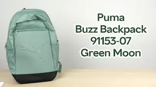 Розпаковка Puma Buzz Backpack 91153-07 Green Moon