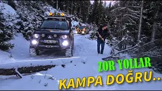Ağaç devrildi ama kamptan vazgeçmedik!!!🔥 Dacia Duster🔥Jeep Cherokee🔥Mitsubishi L200🔥Nissan