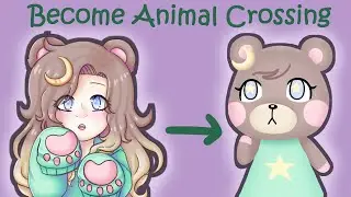 [Speedpaint] Designing Myself As An Animal Crossing Villager