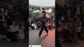Younes Funky Feet - Top Rock IBE 2023 #toprock #dance #freestyle #hiphop #bboy