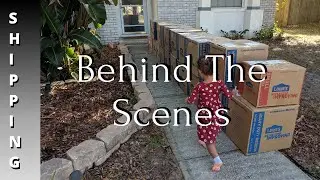 Behind the scenes look at an Amazon FBA seller: Shipping Day