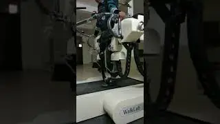 WalkLab Lower Limb rehabilitation robot with unweighting, treadmill, VR and FES