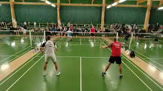 MDV Sulkapallo Semifinaali - Paul/Honkanen vs Lahtinen/&Ouml;vermark