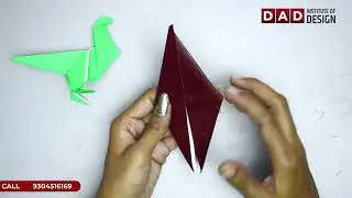 DIY Bird Paper Craft 🐦 | Easy Paper Craft for Kids | DAD Institute of Design#diy #fypage #art