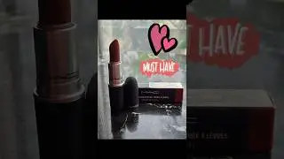 MAC Marrakesh-Mere Swatch 🤎 Powder Kiss Lipstick #shorts #yt #prettypurpleprincess