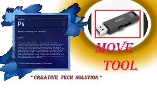 Adobe Photoshop Tutorial : How To Use  Move Tool | Photoshop Tutorial for Beginners | Part 02