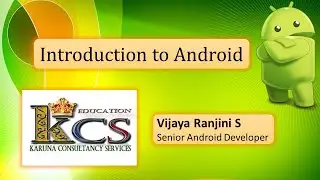 Session 1 - Introduction to Android