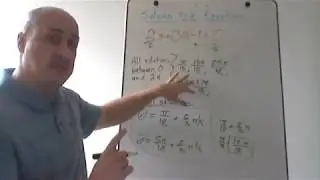 Trigonometry Help - Solving a Trig Equation with a Multiple of an Angle