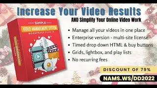 ** Manage 2601 Videos on One Site with Our Simple Video Management System WordPress Plugin **